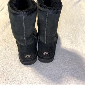 UGG Black Fur Boots
